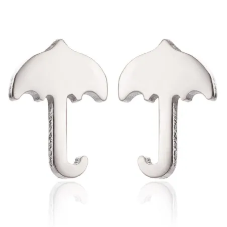Boucles d'oreilles petit parapluie - acier inoxydable