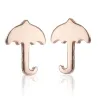 Boucles d'oreilles petit parapluie - acier inoxydable
