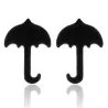 Boucles d'oreilles petit parapluie - acier inoxydable