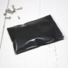 Sacs plastique refermables - sachets - thermosoudables - noir - 13 * 19 cm - 100 pièces