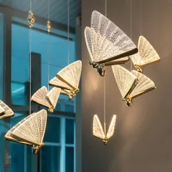 Plafonnier moderne - papillon coloré