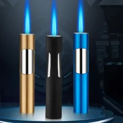 Briquet en métal coupe-vent