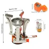 Portable mini camping stove - outdoor cooking - burner - windproof - 3000WSurvival tools