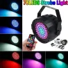 Lumière laser de scène - projecteur - activé par le son - télécommande - RGB - 78 LED - DMX