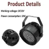 Stage laser light - projector - sound activated - remote - RGB - 78 LED - DMXStage & events lighting
