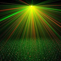 Mini laser stage light - projector - voice control - self-propelled strobeStage & events lighting