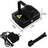 Mini laser stage light - projector - voice control - self-propelled strobeStage & events lighting