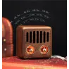 Haut-parleur rétro en plastique - radio FM numérique - Bluetooth