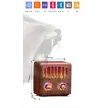 Haut-parleur rétro en plastique - radio FM numérique - Bluetooth