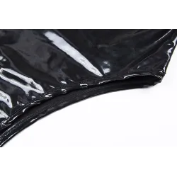 Sexy leather bodysuit - sleevelessLingerie