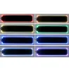Clavier / repose-poignet - coussin de soutien - patin antidérapant - RGB - LED
