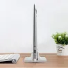 Support pour ordinateur portable réglable - support en aluminium - vertical