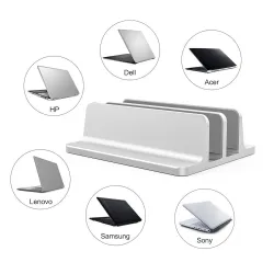 Support pour ordinateur portable à deux fentes - support en aluminium - réglable