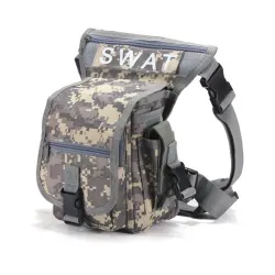 Sac à bandoulière / taille / jambe militaire - toile