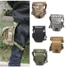Sac à bandoulière / taille / jambe militaire - toile