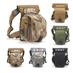 Sac à bandoulière / taille / jambe militaire - toile