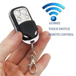 Télécommande RF sans fil ABCD - pour portail / porte de garage électrique - porte-clés