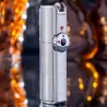 Briquet jet turbo - triple flamme - coupe-vent