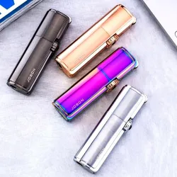 Briquet jet turbo - triple flamme - coupe-vent