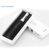Briquet à gaz torche en métal - coupe-vent - flamme réglable