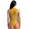Sexy leather bodysuit - with zipperLingerie