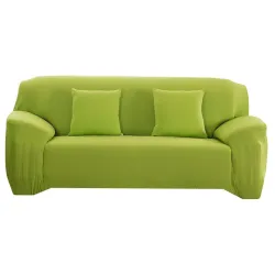 Housse de canapé élastique / extensible - universelle - en forme de L - canapé 2 places