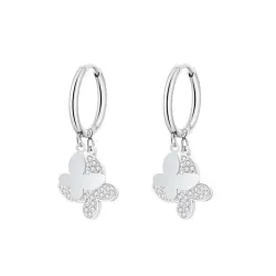 Petites créoles - avec papillons suspendus