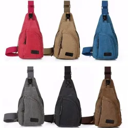 Sac à dos en toile pour homme - sac à bandoulière / bandoulière
