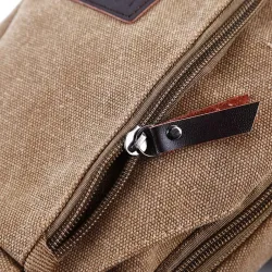 Sac à dos en toile pour homme - sac à bandoulière / bandoulière