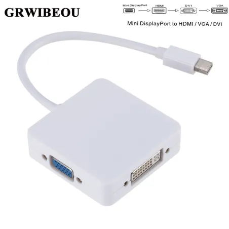 Convertisseur Mini DisplayPort vers HDMI / VGA / DVI