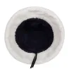 Bonnet en laine d'agneau - type seau - imprimé symbole flèche