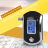 Éthylomètre numérique professionnel - testeur d'alcoolémie - LCD - avec 5 embouts buccaux