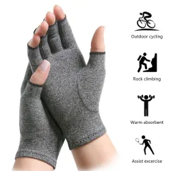 Gants de compression thérapeutique - soulagement de la douleur arthritique - coton