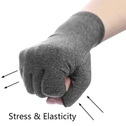 Gants de compression thérapeutique - soulagement de la douleur arthritique - coton