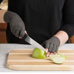 Therapeutic compression gloves - arthritis pain relief - cottonMassage