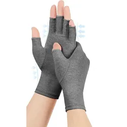 Gants de compression thérapeutique - soulagement de la douleur arthritique - coton