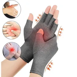 Gants de compression thérapeutique - soulagement de la douleur arthritique - coton