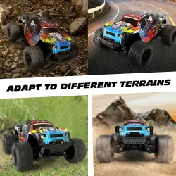 Sinovan - Voiture RC - Buggy 4WD - Télécommande - 2.4G - 38km/h