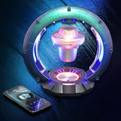 Haut-parleur à lévitation magnétique - Bluetooth - connexion automatique