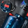 Mini briquet butane - flamme jet - coupe-vent - avec capuchon