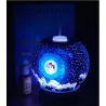 Humidificateur d'air à ultrasons - diffuseur d'huiles essentielles - forme de lune - LED