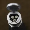 Mini briquet butane - coupe-vent - flamme réglable