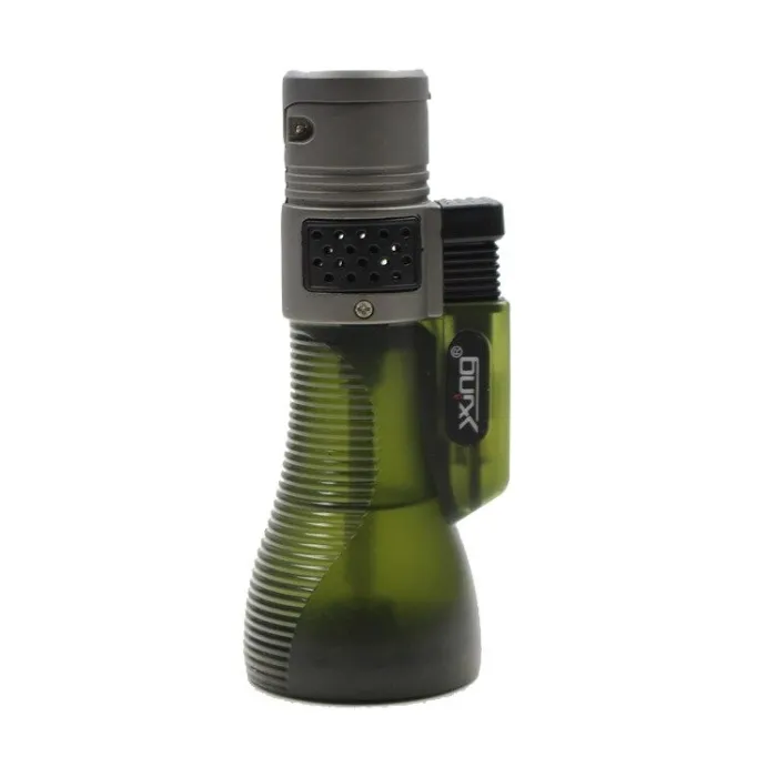 Mini briquet butane - coupe-vent - flamme réglable