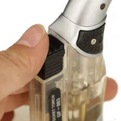 Mini briquet butane - torche jet