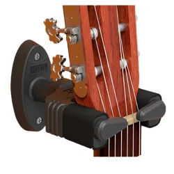 Aroma - support mural pour guitare - avec verrouillage automatique