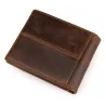 Elegant men's wallet - genuine cow leatherWallets