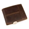 Elegant men's wallet - genuine cow leatherWallets