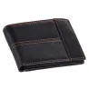 Portefeuille homme élégant - cuir de vachette véritable