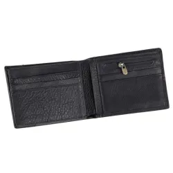 Portefeuille homme élégant - cuir de vachette véritable