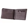 Portefeuille homme élégant - cuir de vachette véritable